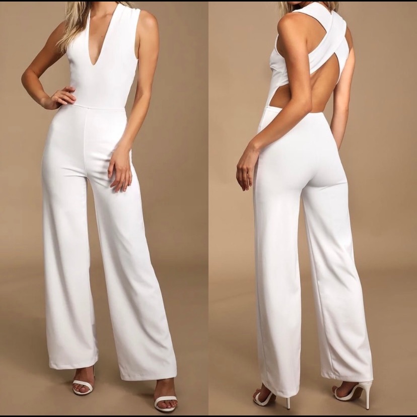 Lulu’s Backless Jumpsuit